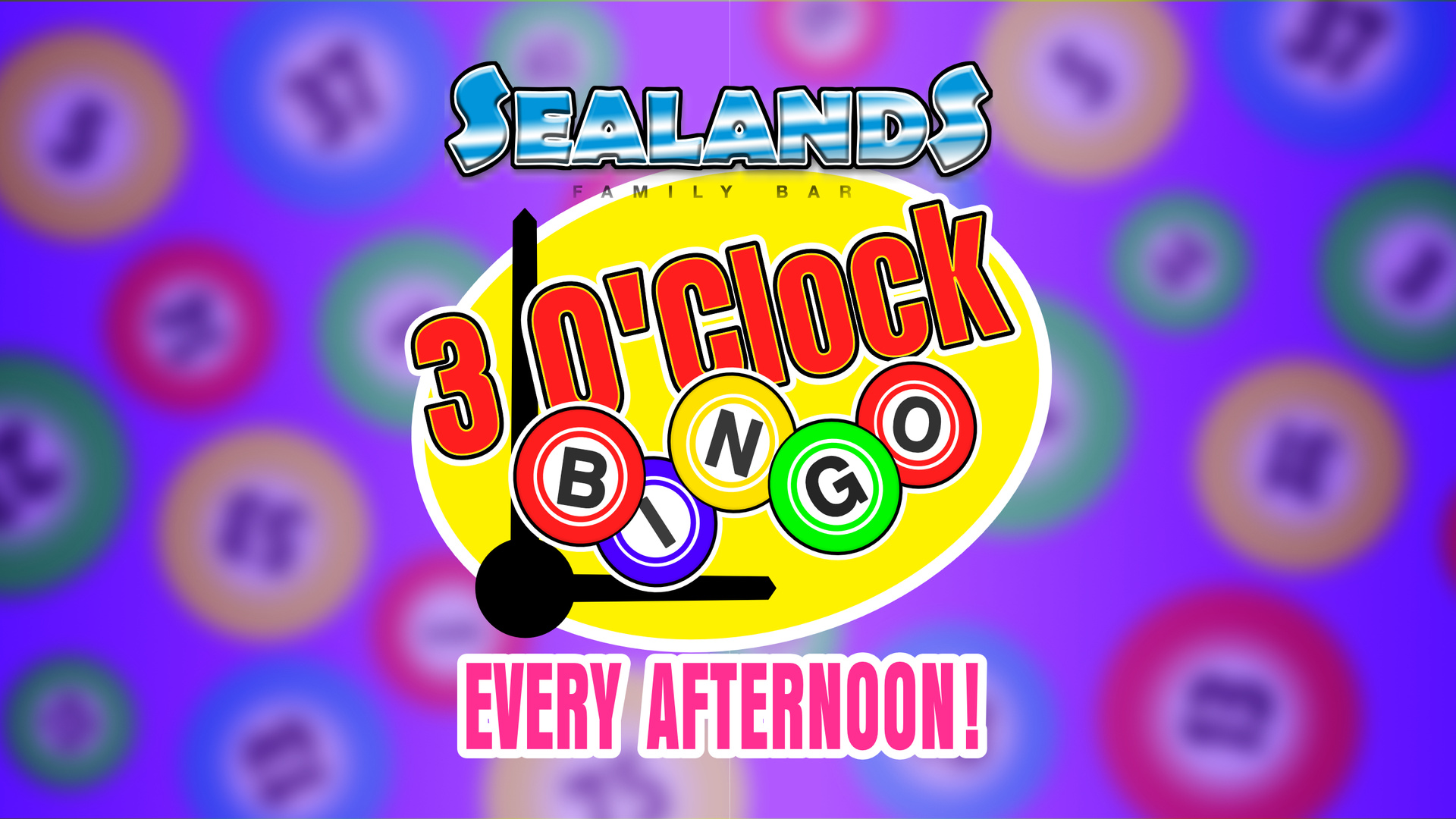 3 O'clock Bingo